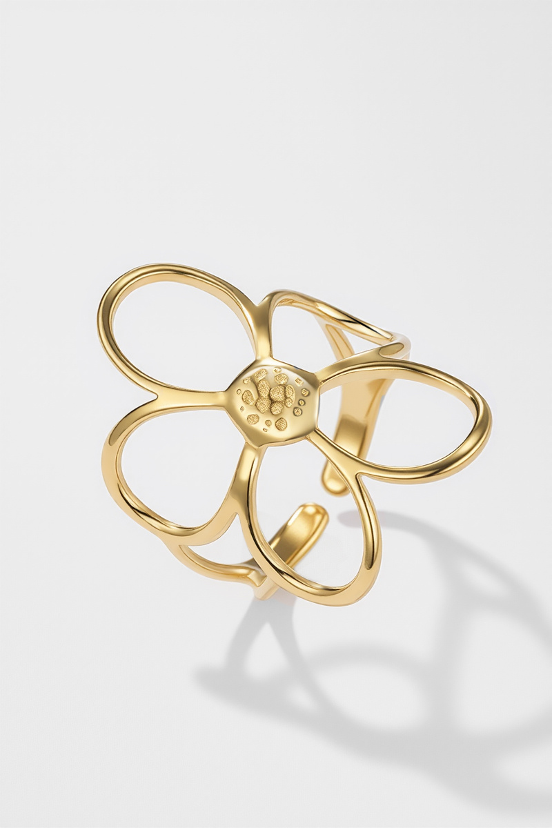 Großhändler ÉLINE L'ATELIER - Ring aus rostfreiem Stahl