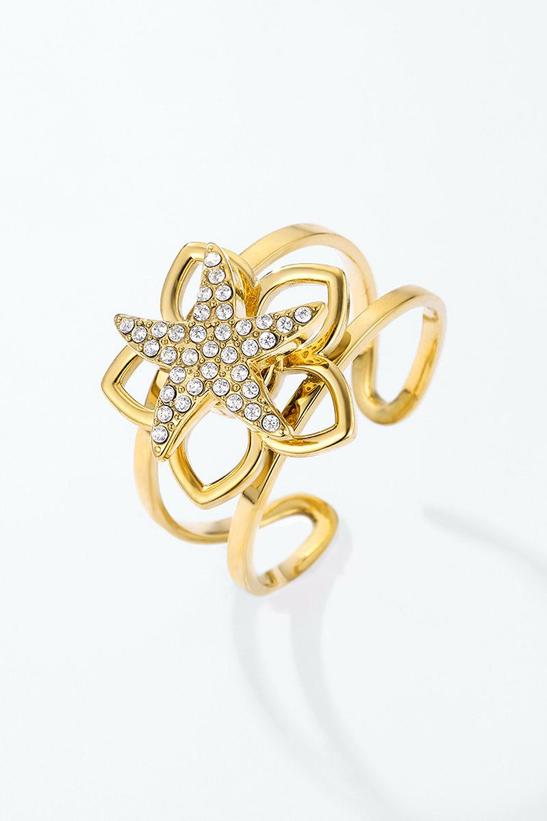 Wholesaler ÉLINE L'ATELIER - Stainless steel anti-stress spinner ring
