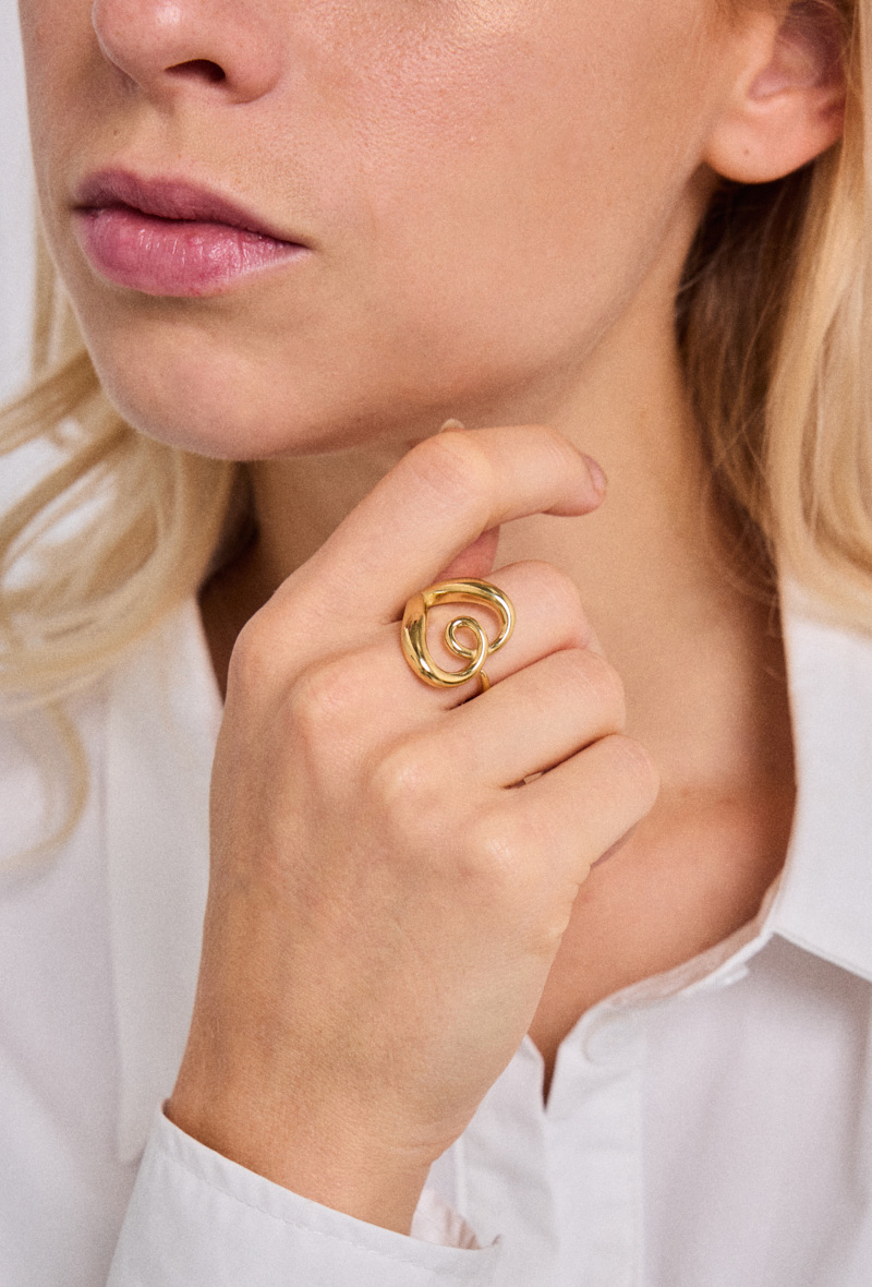 Grossiste ÉLINE L'ATELIER - Bague en acier inoxydable
