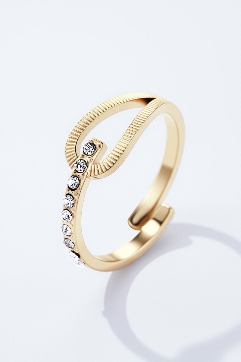 Grossista ÉLINE L'ATELIER - Anello in acciaio inossidabile