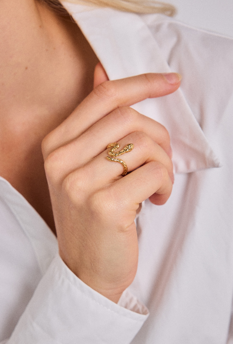 Grossiste ÉLINE L'ATELIER - Bague en acier inoxydable