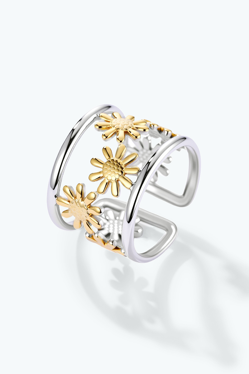 Mayorista ÉLINE L'ATELIER - Anillo de acero inoxidable