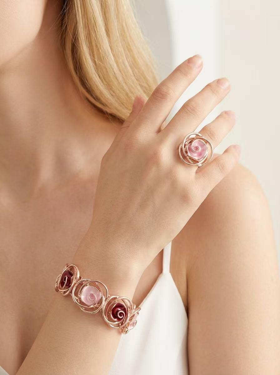 Großhändler ÉLINE L'ATELIER - Ring mit Blume