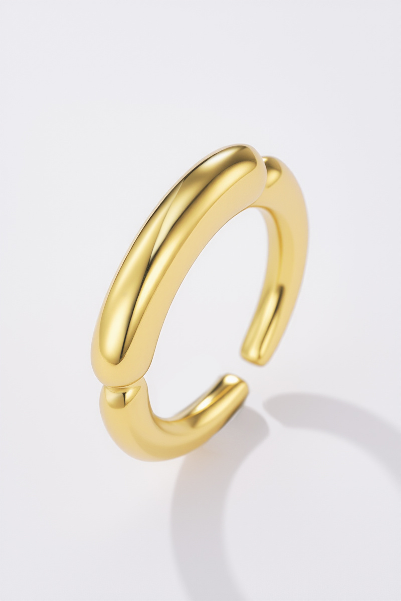 Mayorista ÉLINE L'ATELIER - Anillo de acero inoxidable