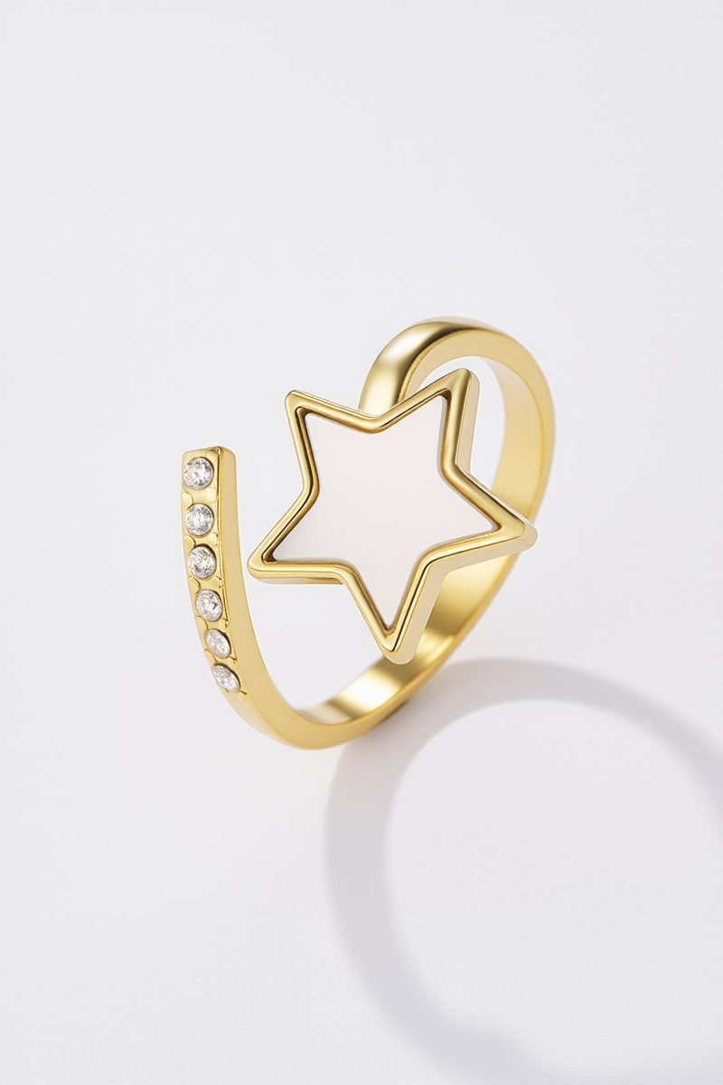 Großhändler ÉLINE L'ATELIER - Ring aus rostfreiem Stahl