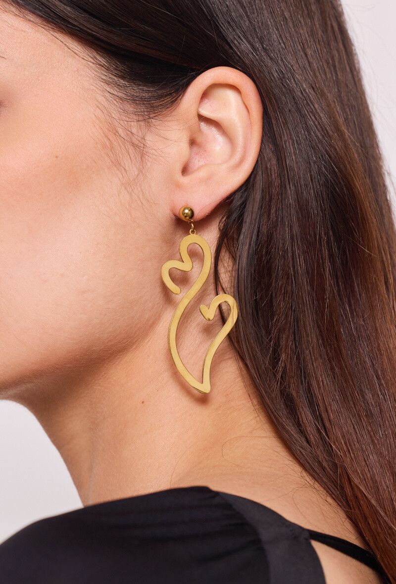 Wholesaler ÉLINE L'ATELIER - Earrings in stainless steel