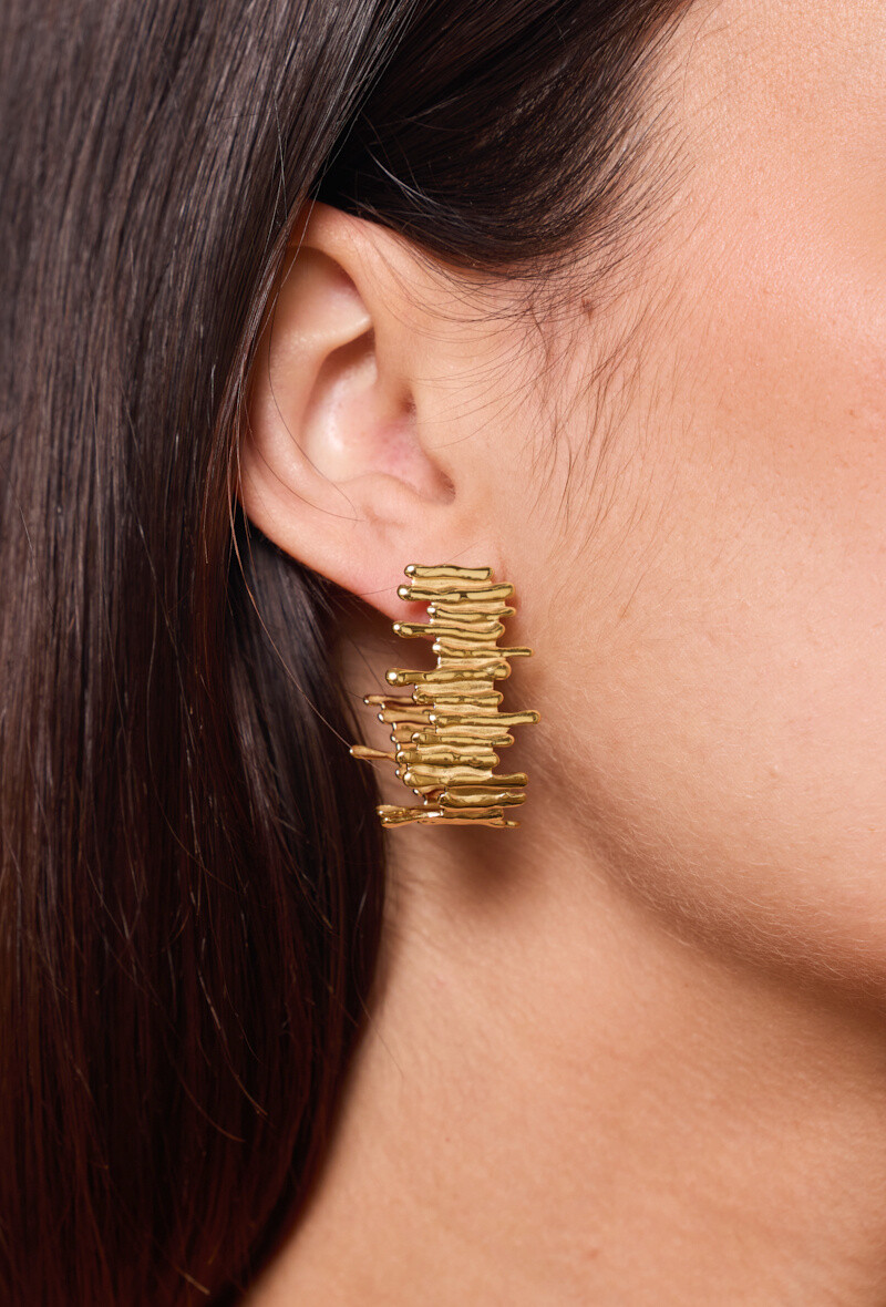 Wholesaler ÉLINE L'ATELIER - Earrings in stainless steel