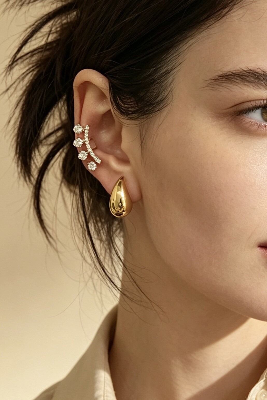 Wholesaler ÉLINE L'ATELIER - Stainless steel earcuff