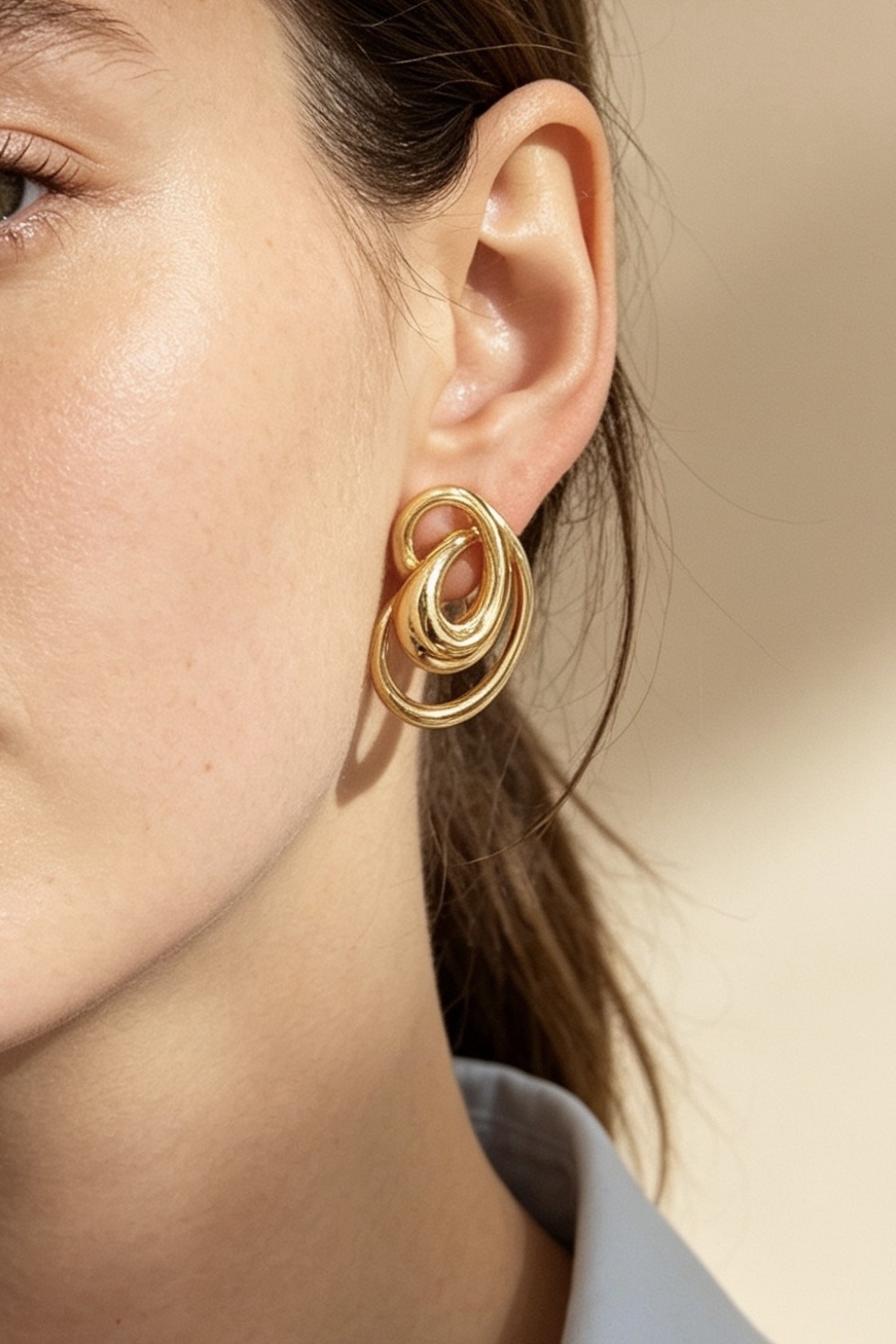 Wholesaler ÉLINE L'ATELIER - Stainless steel earrings
