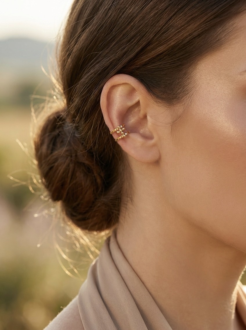Großhändler ÉLINE L'ATELIER - Earcuffs aus Edelstahl