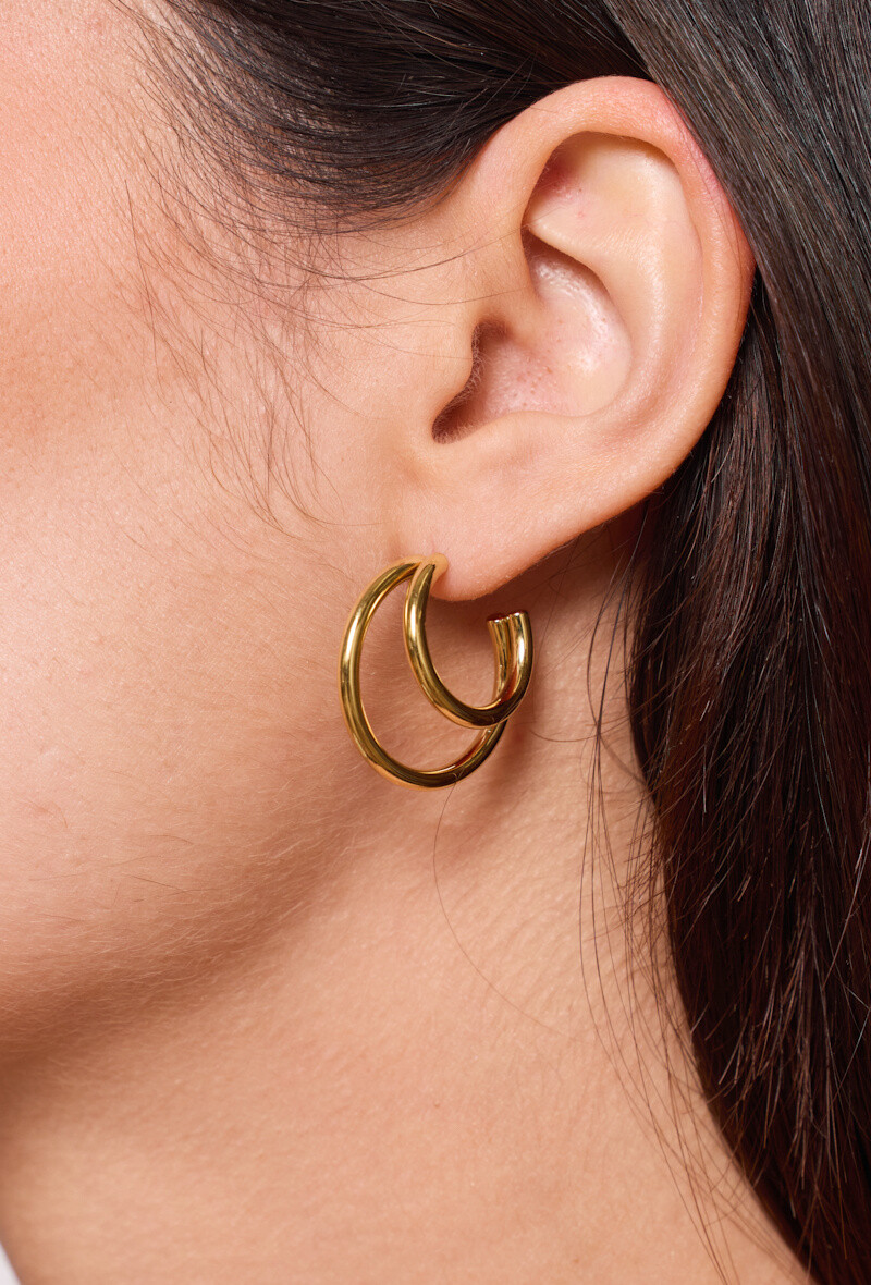 Wholesaler ÉLINE L'ATELIER - Earrings in stainless steel