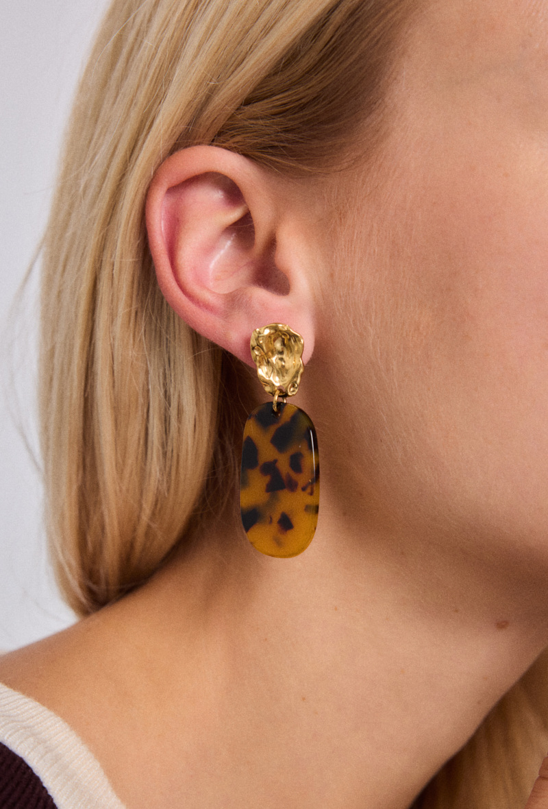 Grossiste ÉLINE L'ATELIER - Boucles d'oreille en acier inoxydable