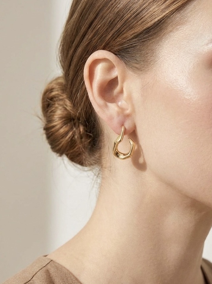 Wholesaler ÉLINE L'ATELIER - Stainless steel earrings