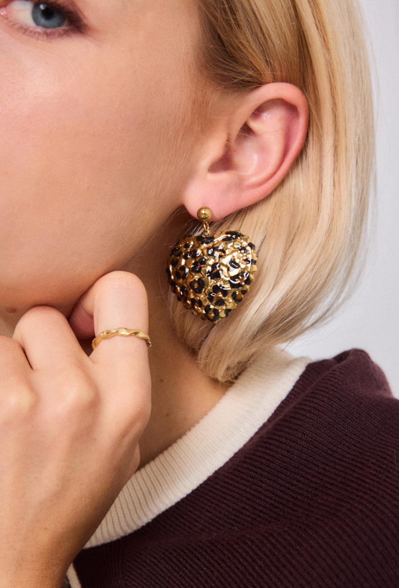 Grossiste ÉLINE L'ATELIER - Boucles d'oreilles en acier inoxydable