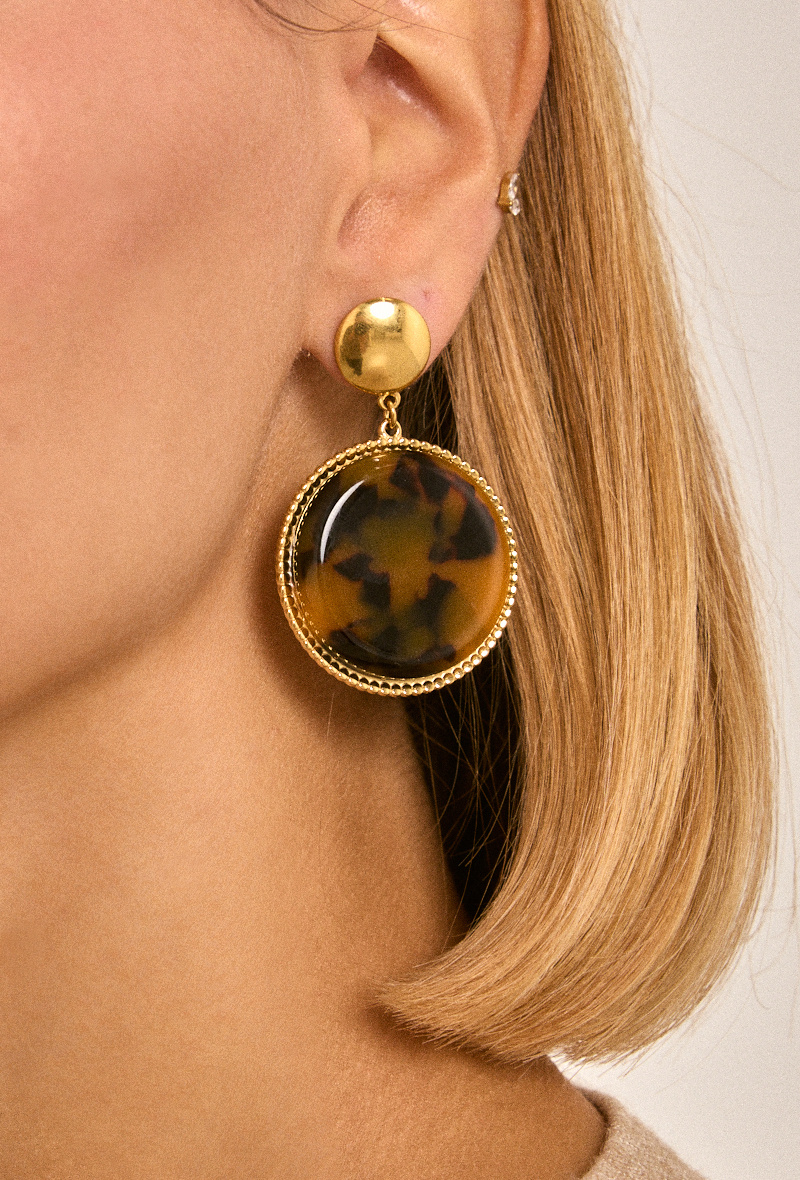 Grossiste ÉLINE L'ATELIER - Boucles d'oreilles en acier inoxydable