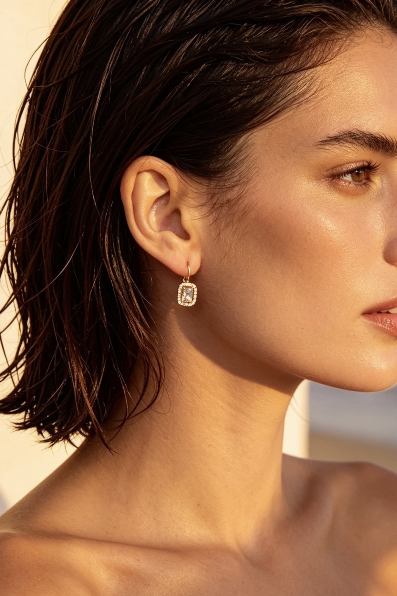 Wholesaler ÉLINE L'ATELIER - Sparkling stainless steel earrings