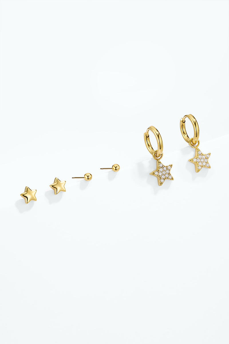 Wholesaler ÉLINE L'ATELIER - Stainless steel earrings