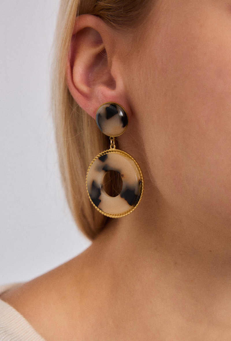 Grossiste ÉLINE L'ATELIER - Boucles d'oreille en acier inoxydable