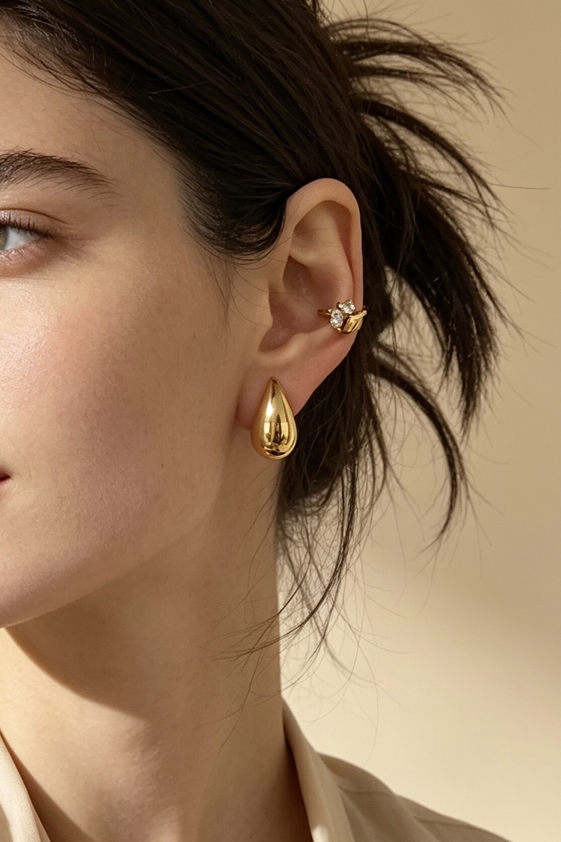 Wholesaler ÉLINE L'ATELIER - Stainless steel earcuff