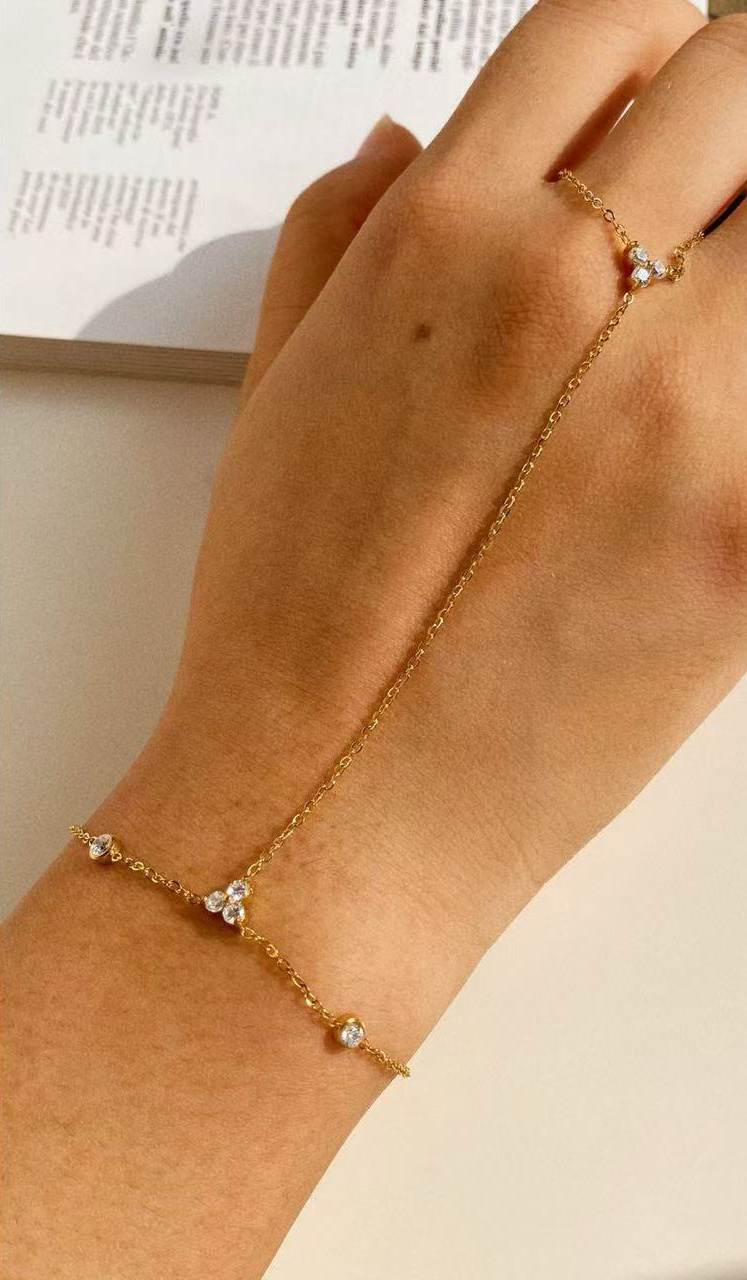 Wholesaler ÉLINE L'ATELIER - Stainless steel hand chain
