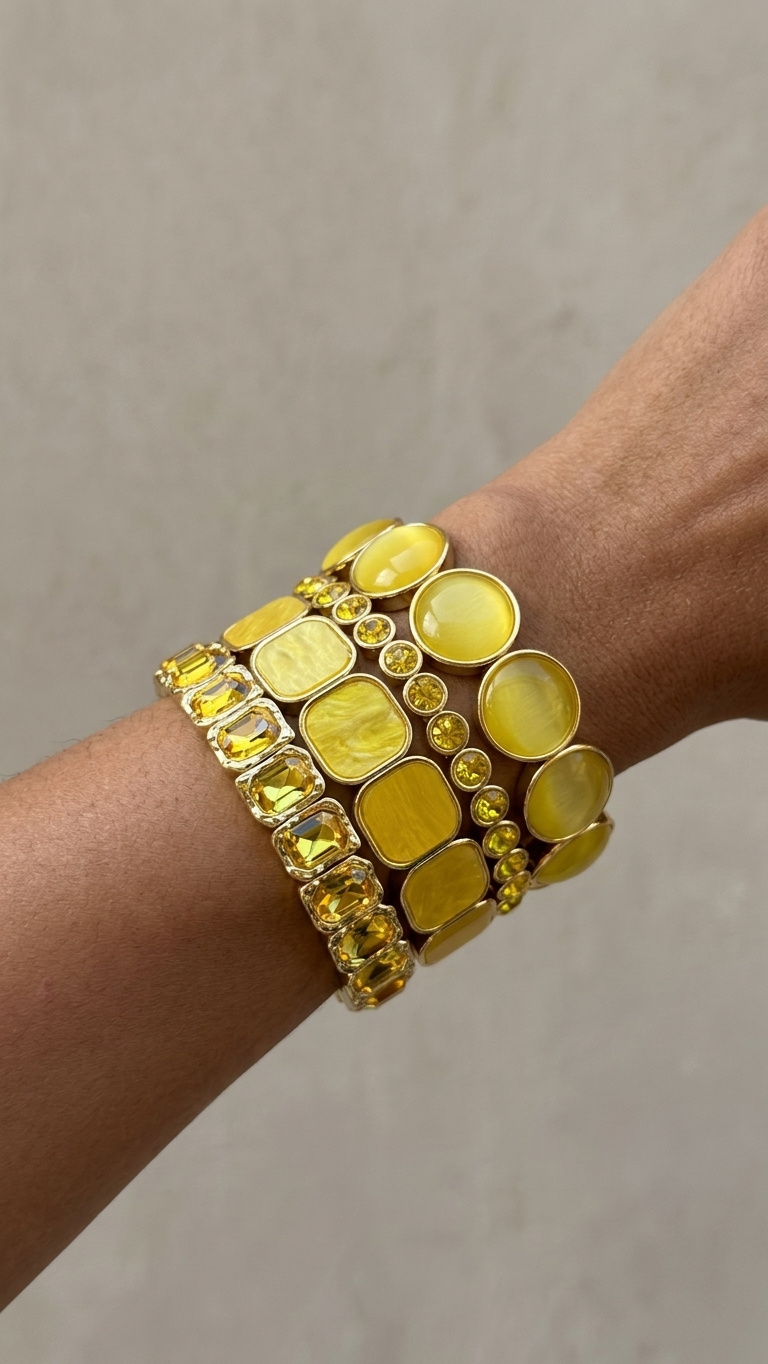 Großhändler ÉLINE L'ATELIER - Buntes elastisches Armband