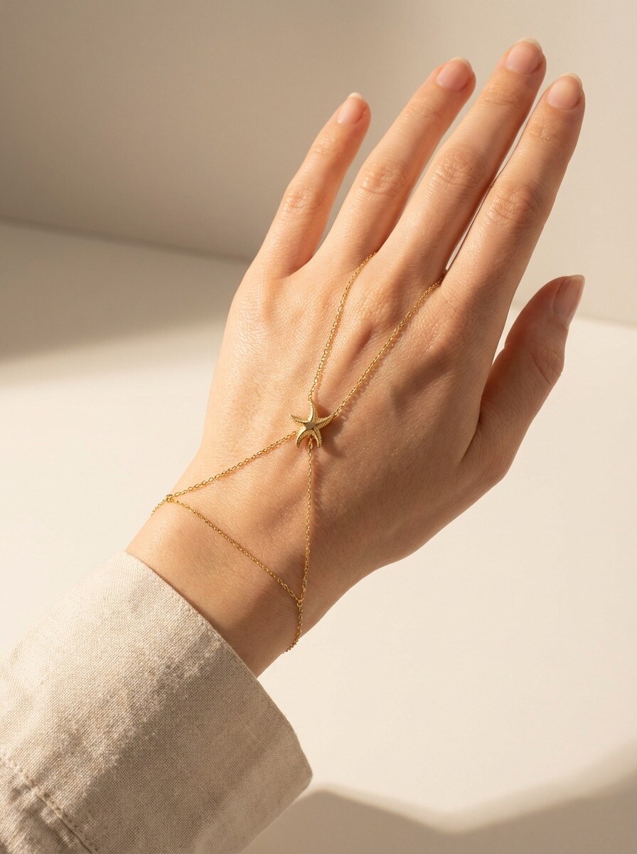 Mayorista ÉLINE L'ATELIER - Cadena de mano de acero inoxidable