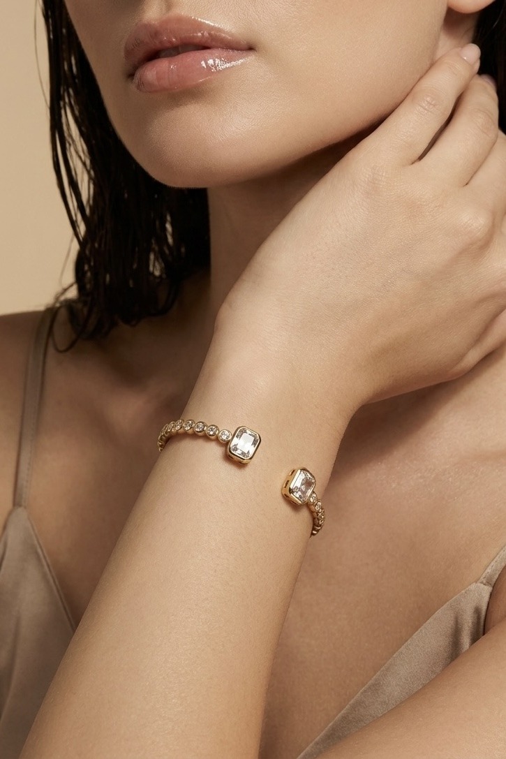 Grossiste ÉLINE L'ATELIER - Bracelet jonc en acier inoxydable