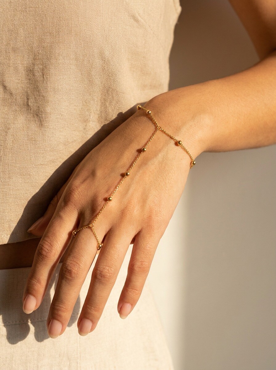Mayorista ÉLINE L'ATELIER - Cadena de mano de acero inoxidable