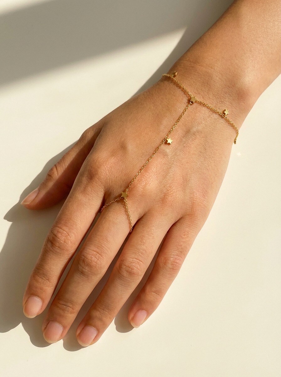 Mayorista ÉLINE L'ATELIER - Cadena de mano de acero inoxidable