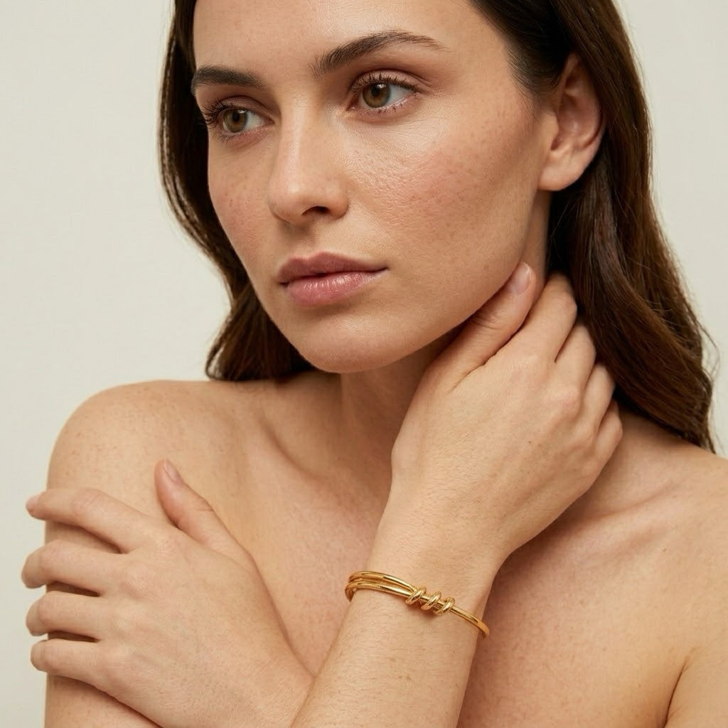 Wholesaler ÉLINE L'ATELIER - Stainless steel bangle