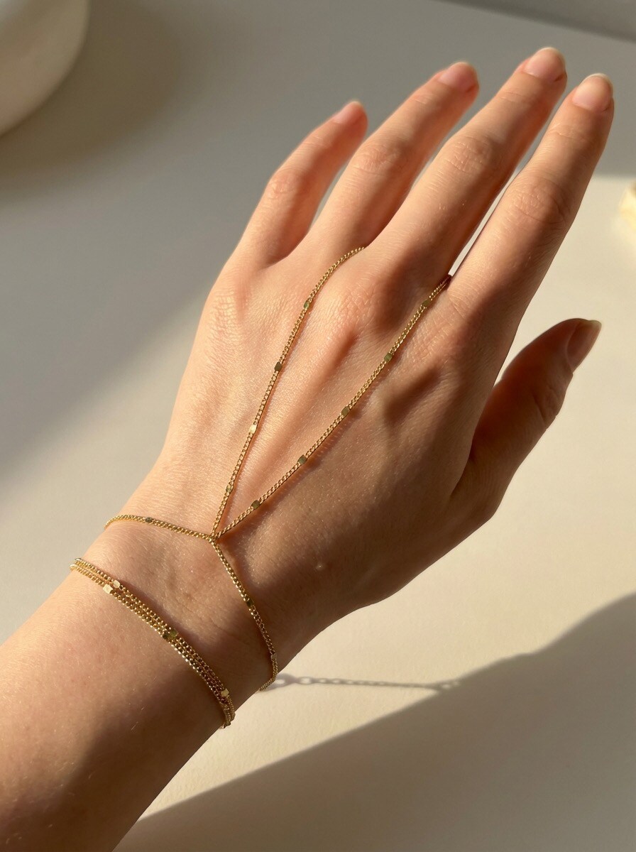 Mayorista ÉLINE L'ATELIER - Cadena de mano de acero inoxidable