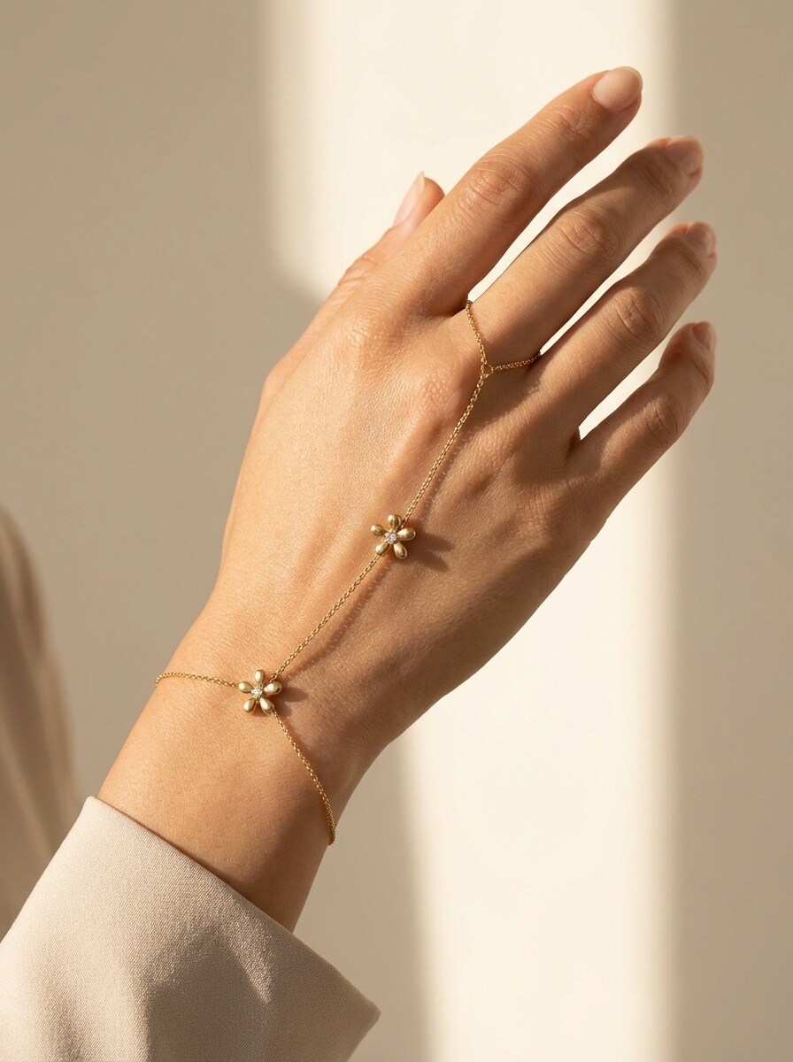 Mayorista ÉLINE L'ATELIER - Cadena de mano de acero inoxidable
