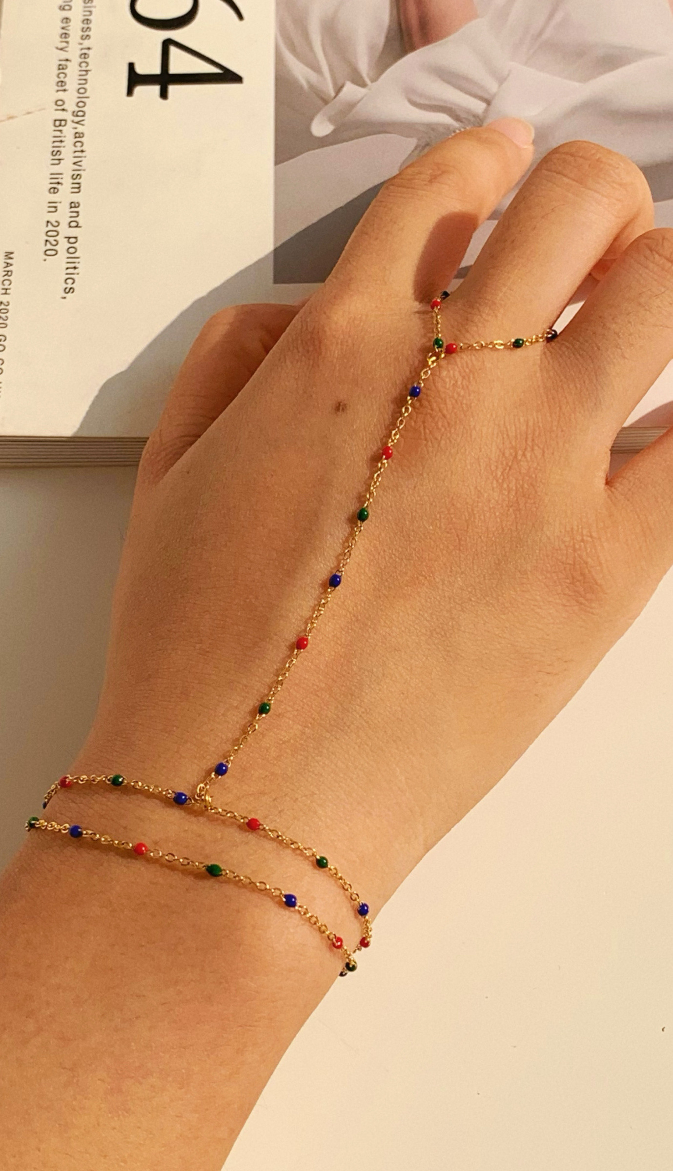 Großhändler ÉLINE L'ATELIER - Handkette aus Edelstahl