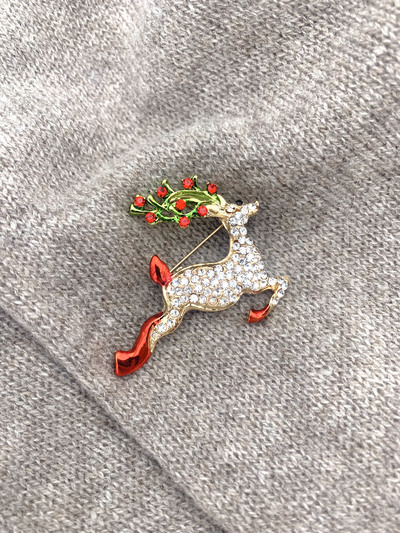 Grossiste ÉLINE L'ATELIER - Broche de Noël Grossiste ÉLINE L'ATELIER - Broche de Noël
