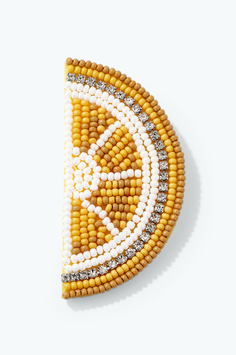 Mayorista ÉLINE L'ATELIER - Broche Limón de Cuentas de Roca