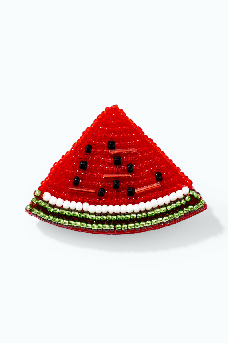 Mayorista ÉLINE L'ATELIER - Broche Sandía de Cuentas de Roca