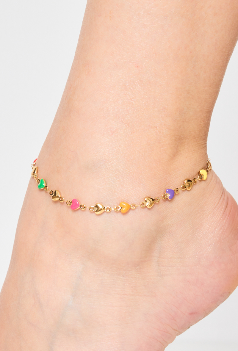 Wholesaler ÉLINE L'ATELIER - Anklets in stainless steel