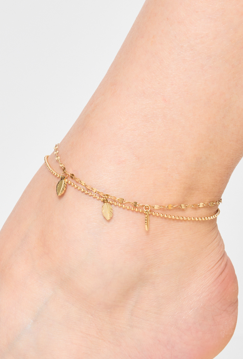 Wholesaler ÉLINE L'ATELIER - Anklets in stainless steel