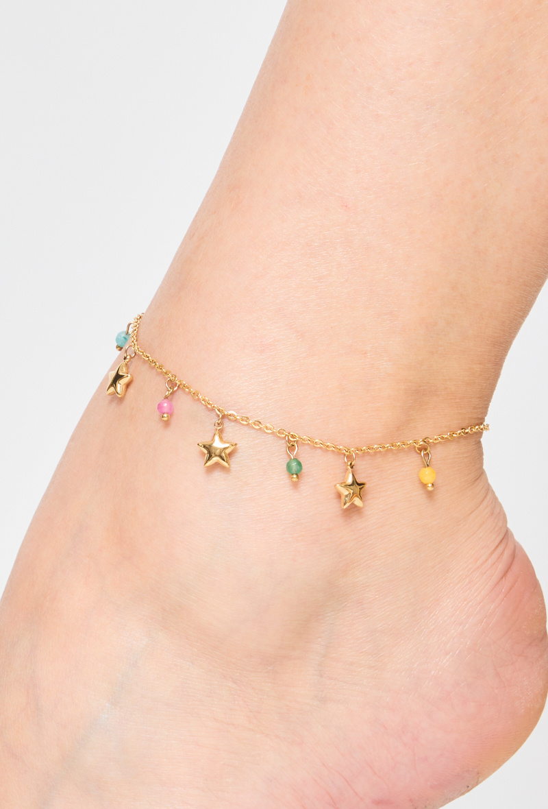 Wholesaler ÉLINE L'ATELIER - Anklets in stainless steel