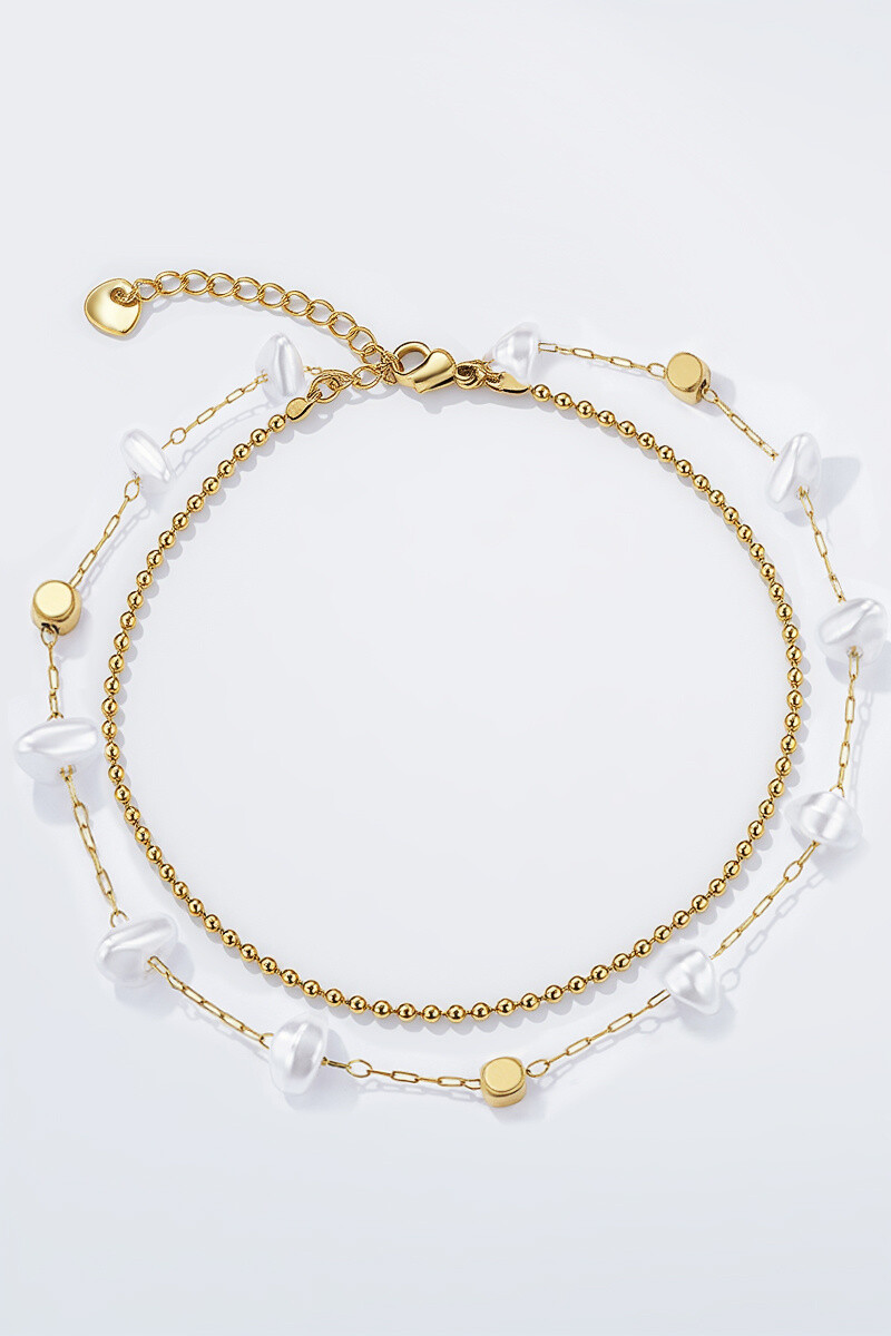 Wholesaler ÉLINE L'ATELIER - Anklets in stainless steel