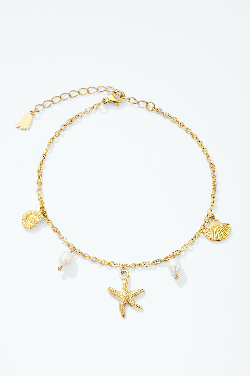 Wholesaler ÉLINE L'ATELIER - Stainless Steel Foot Chain