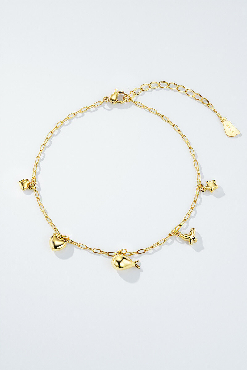 Wholesaler ÉLINE L'ATELIER - Stainless steel ankle chain