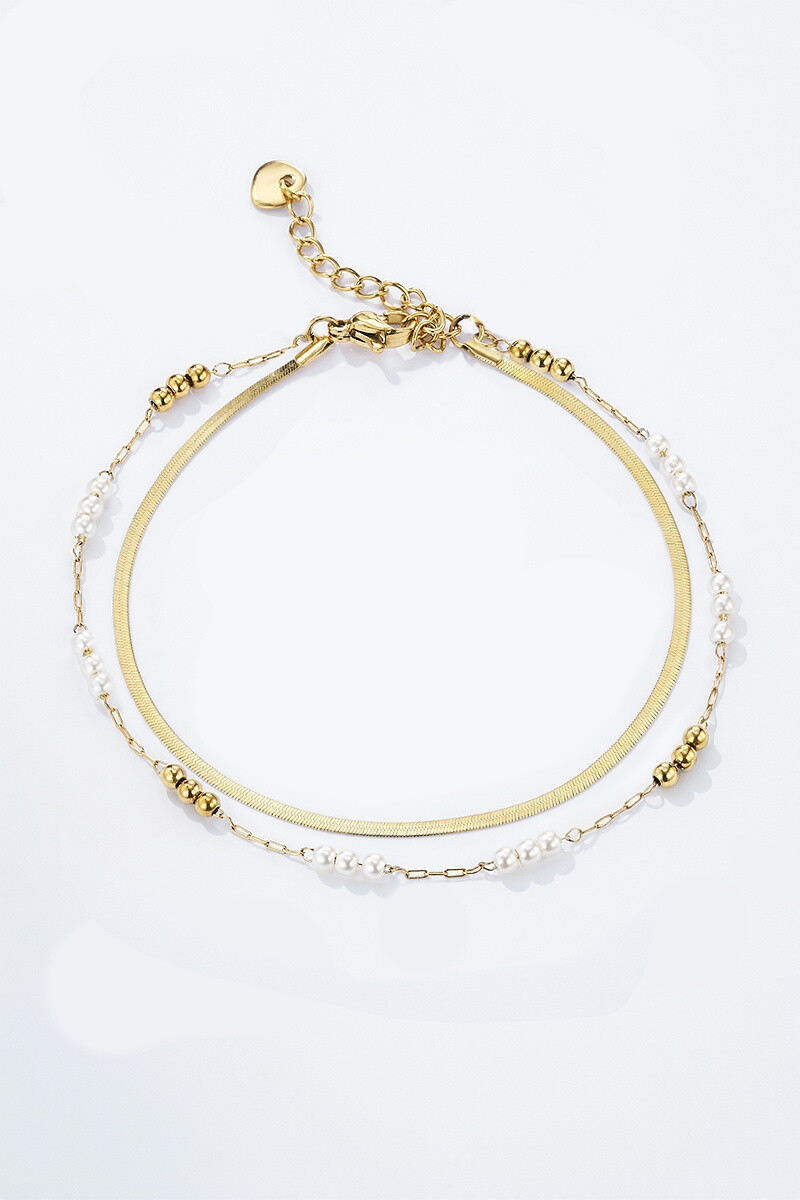 Wholesaler ÉLINE L'ATELIER - Stainless steel foot chain