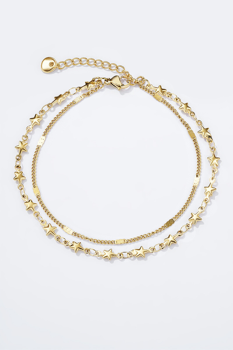 Wholesaler ÉLINE L'ATELIER - Anklets in stainless steel