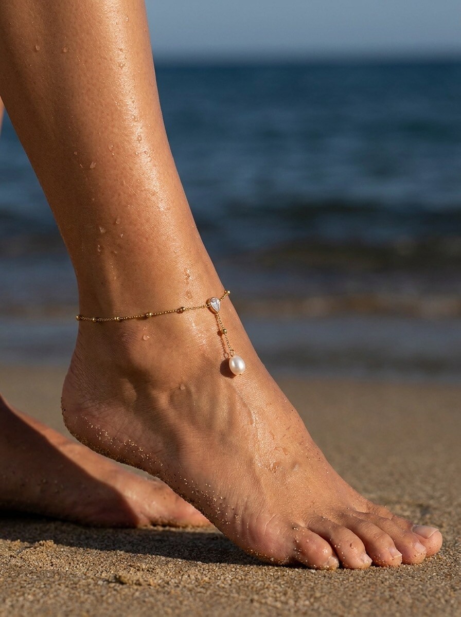 Wholesaler ÉLINE L'ATELIER - Stainless Steel Foot Chain