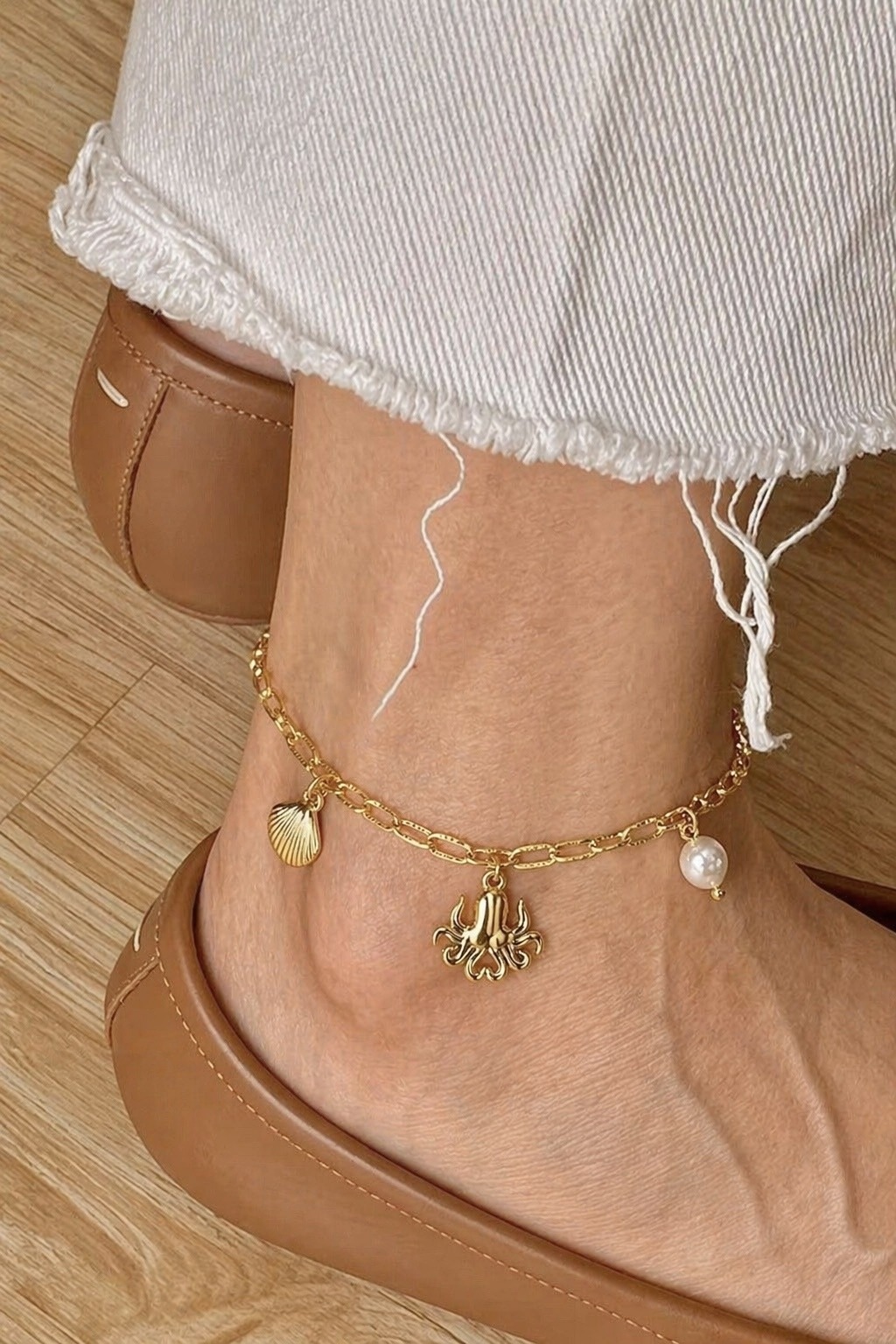 Wholesaler ÉLINE L'ATELIER - Stainless steel anklet