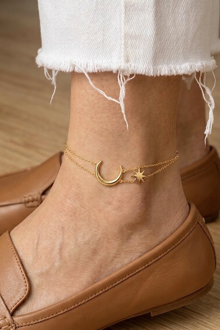 Wholesaler ÉLINE L'ATELIER - Stainless steel anklets