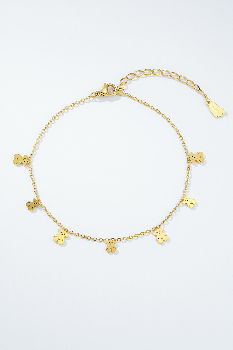 Wholesaler ÉLINE L'ATELIER - Stainless steel ankle chain
