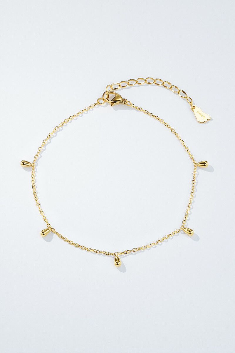 Wholesaler ÉLINE L'ATELIER - Stainless steel ankle chain