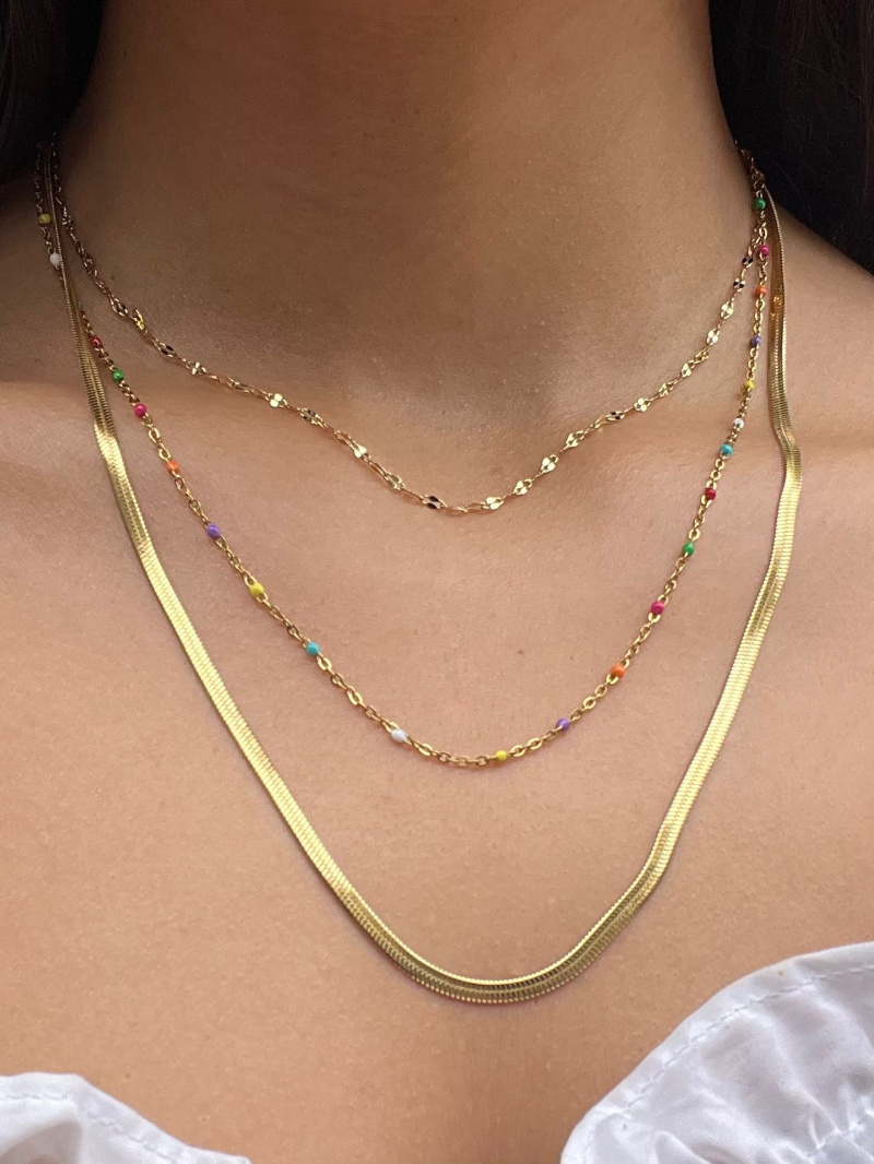 Wholesaler ÉLINE L'ATELIER - Necklaces in stainless steel